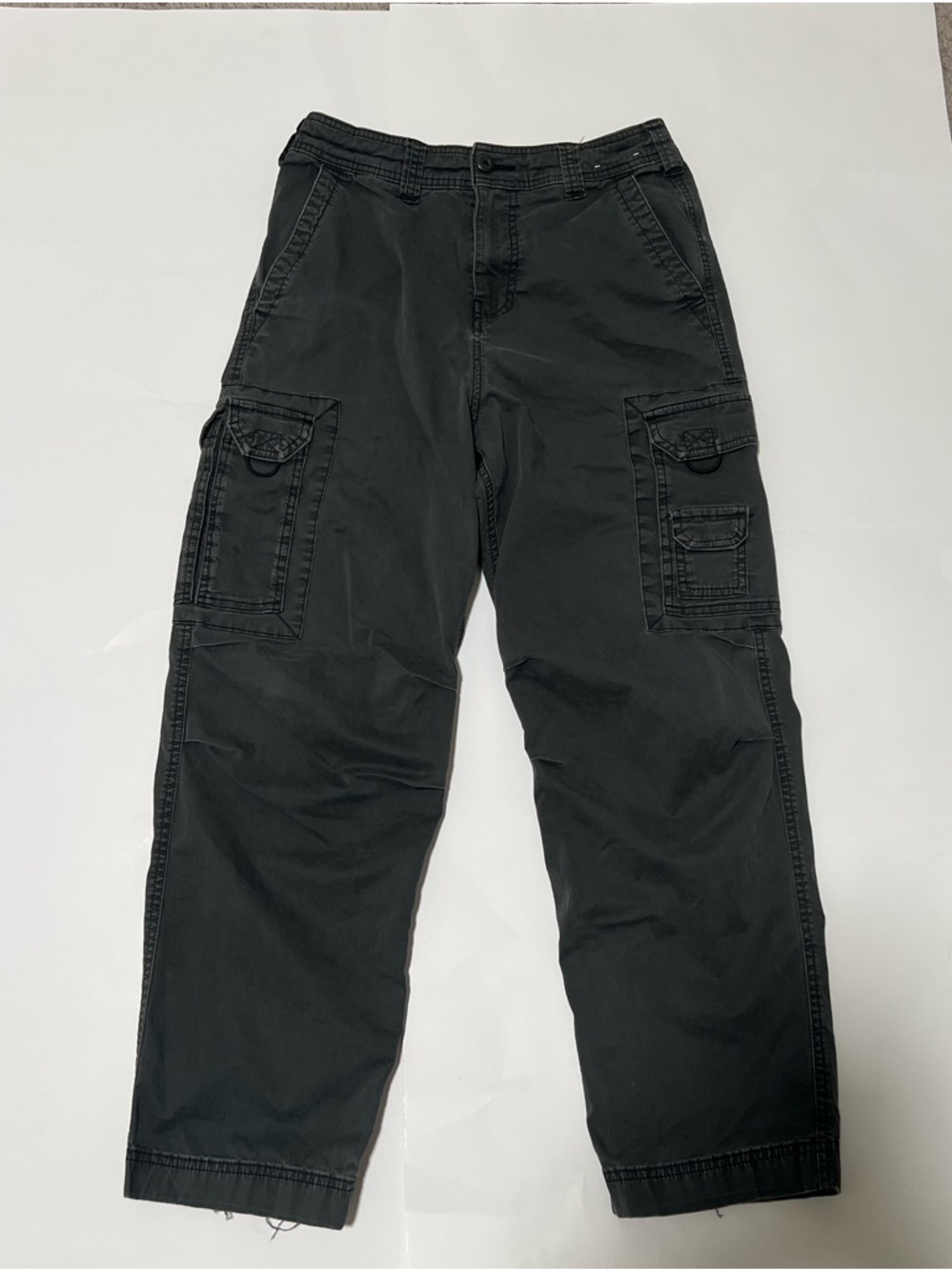 Hollister Cargo Baggy Men Size S unisex Dark Gray